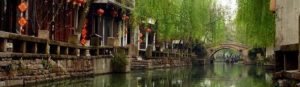 Petit village lacustre de Zhujiajiao, le plus célèbre bourg d’eau au sud du Yangtze